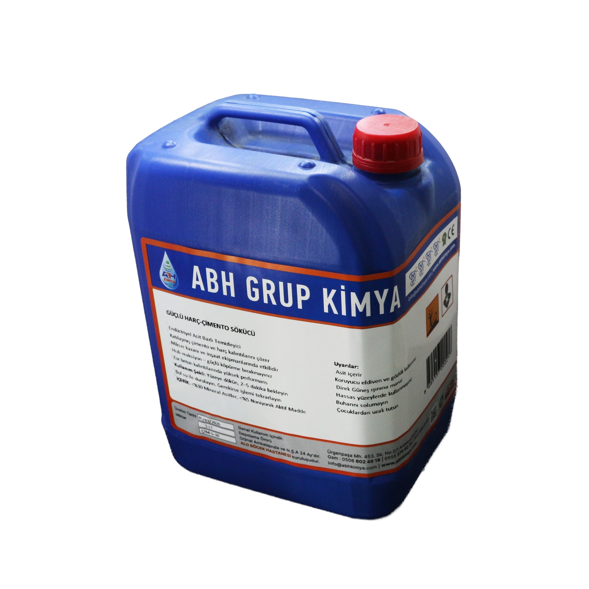 Güçlü Harç-Çimento Sökücü 5 Kg