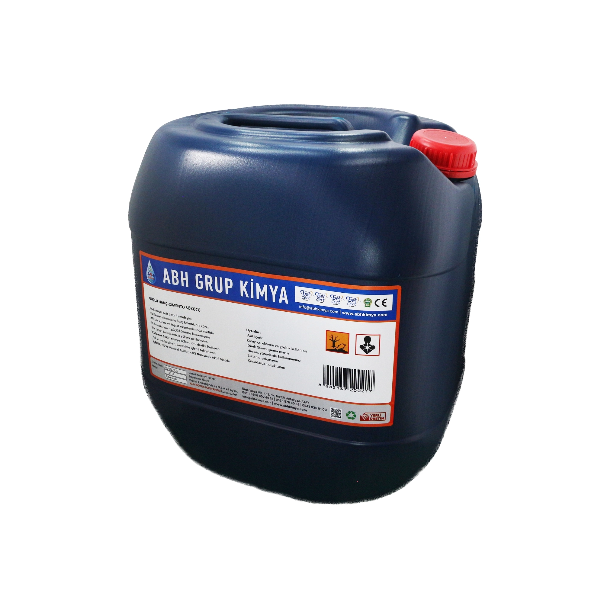 Güçlü Harç-Çimento Sökücü 30 Kg