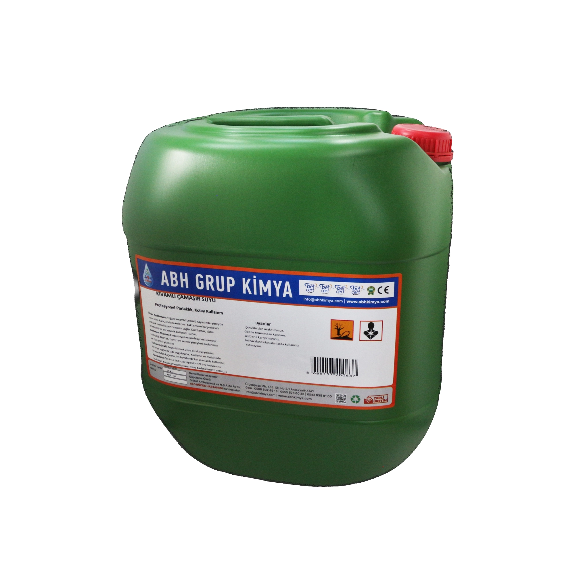 Kıvamlı Çamaşır Suyu 30 Kg