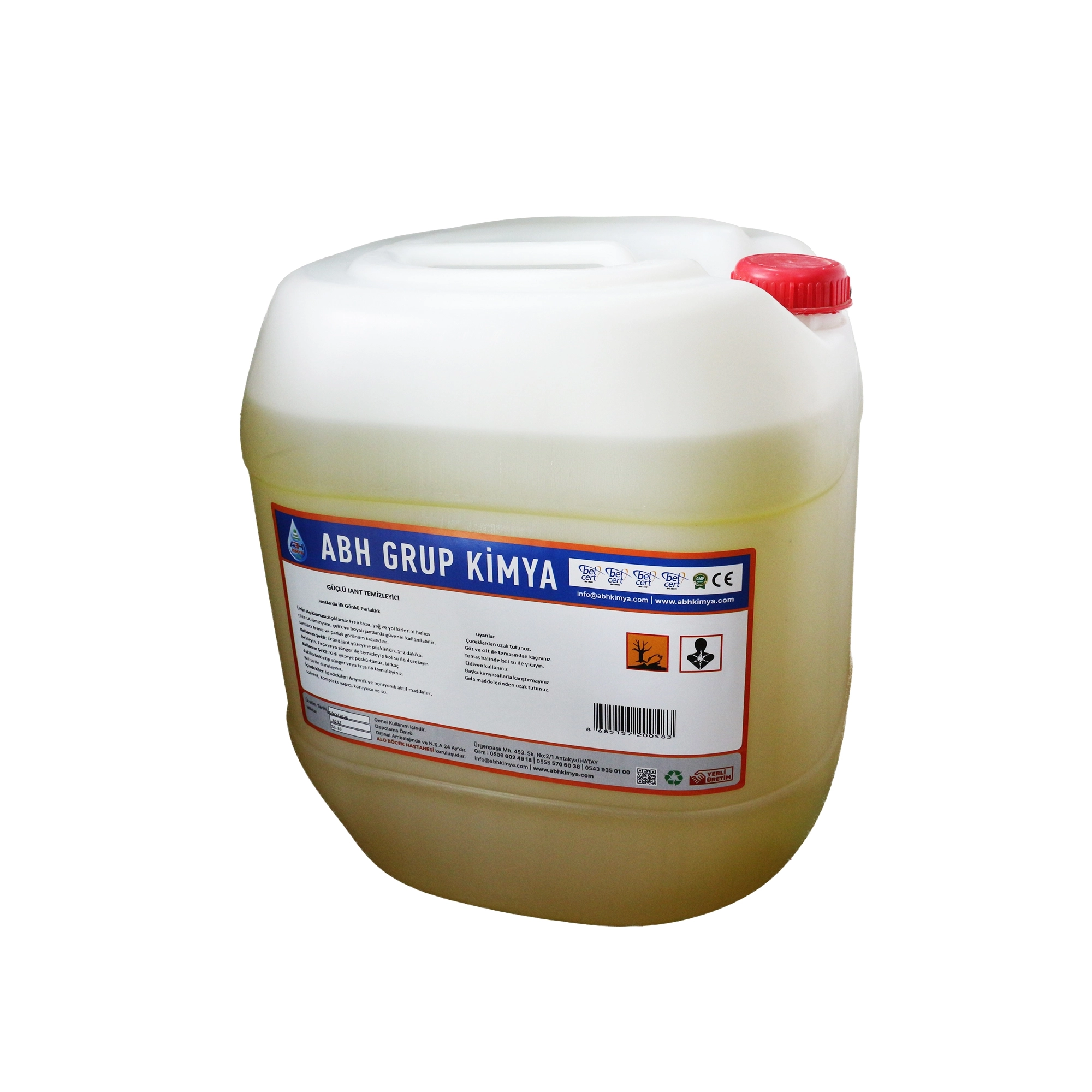 Güçlü Jant Temizleyici 30 Kg