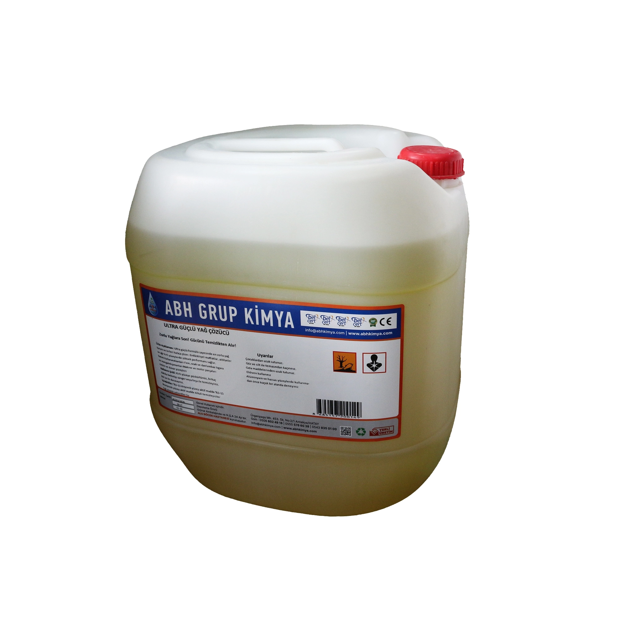 Ultra Yağ Çözücü 30 Kg