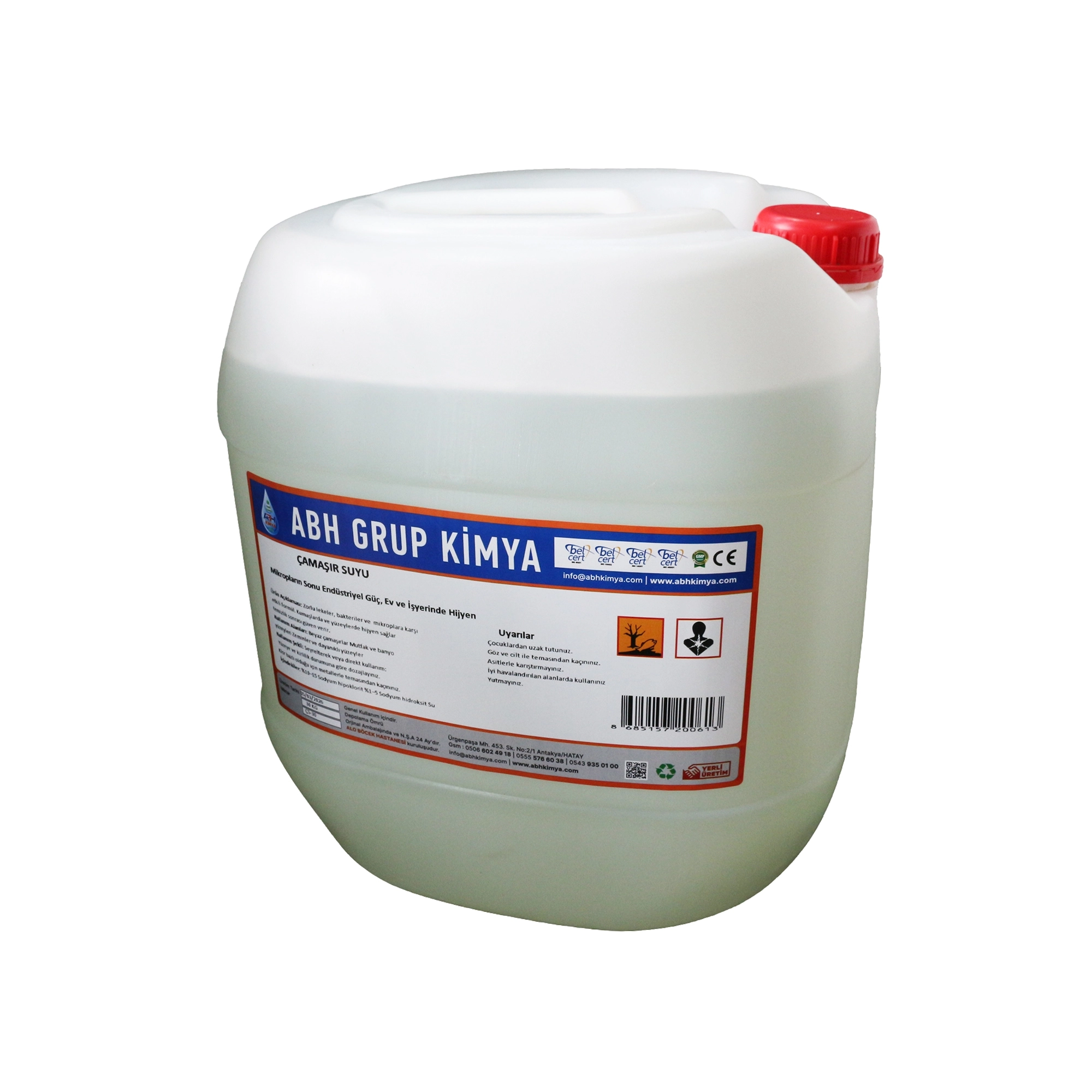 Ekonomik Çamaşır Suyu  30 Kg