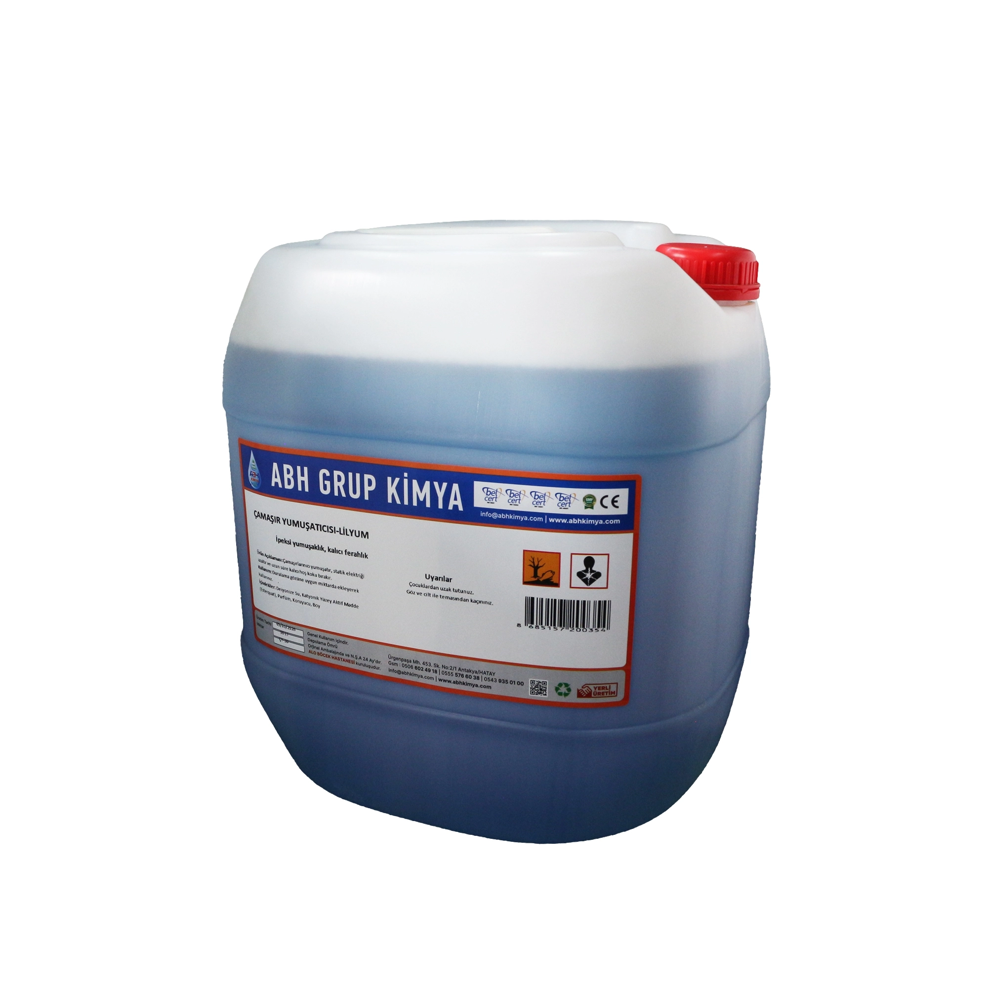 Çamaşır Yumuşatıcısı Konsantre lilyum 30 Kg
